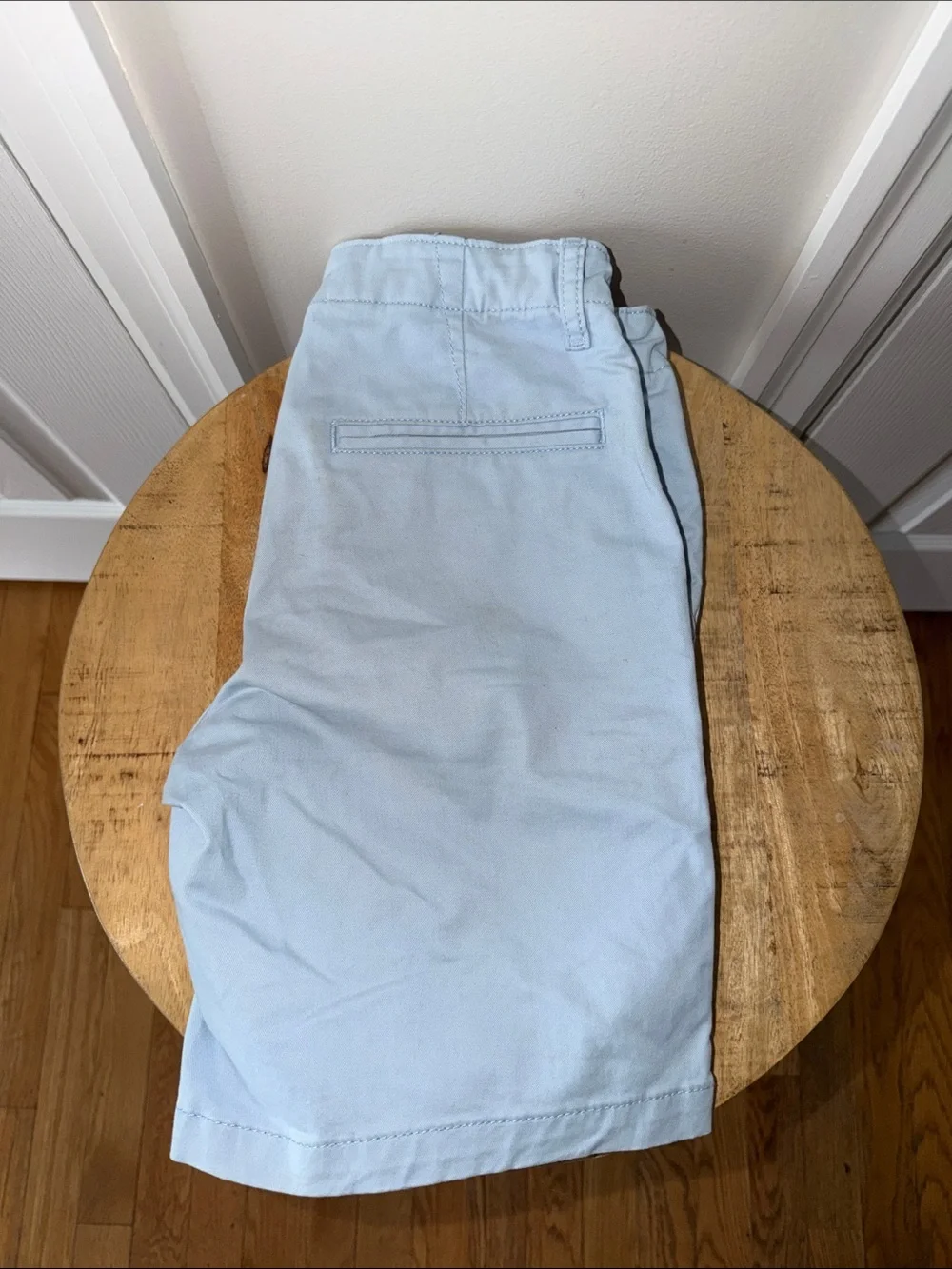 Boy’s Light Blue Cotton Chino Shorts